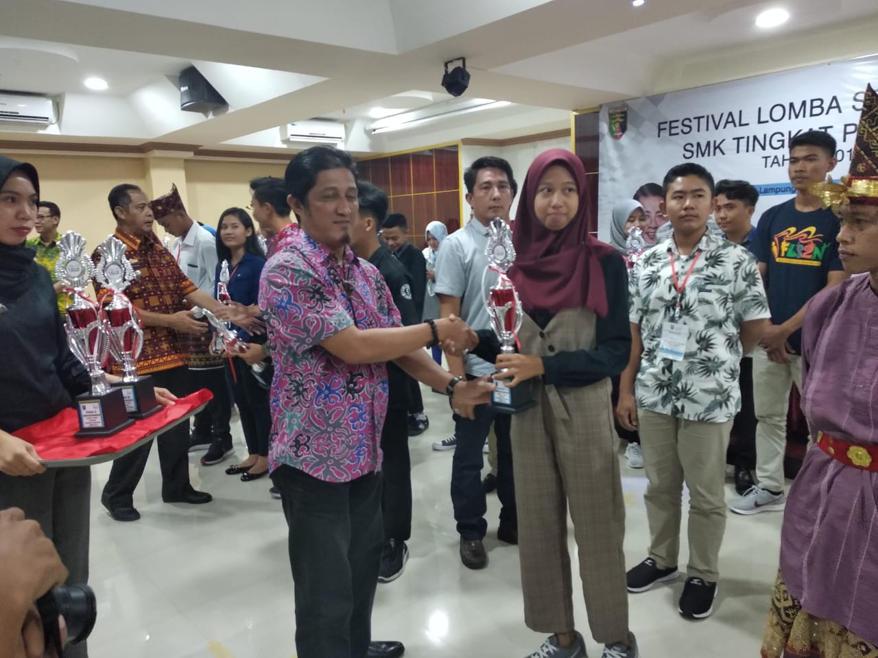 Juara 1 Lomba Teater Festival Lomba Seni (FLS) Tingkat Provinsi Lampung Tahun 2019