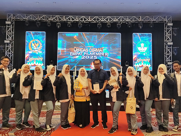 SMKN 1 Tulang Bawang Tengah Ikut Serta dalam LCC Empat Pilar MPR RI di Provinsi Lampung